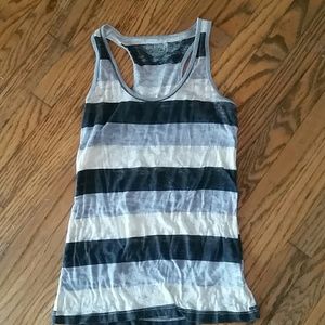 BDG Racer Back Striped Tank Top Size Small